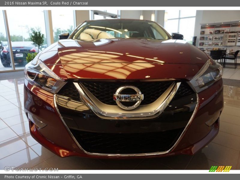 Coulis Red / Charcoal 2016 Nissan Maxima SR