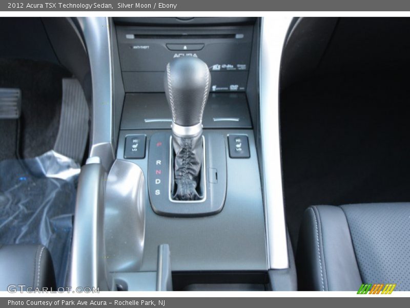 Silver Moon / Ebony 2012 Acura TSX Technology Sedan