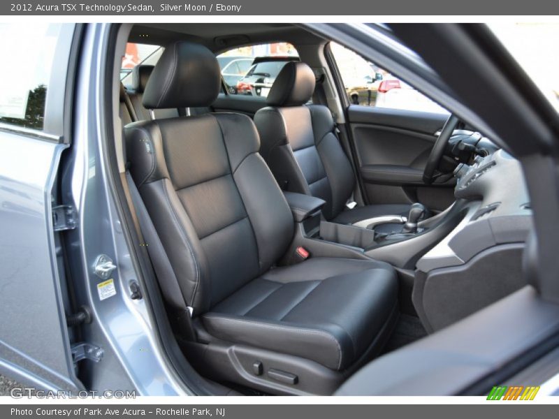 Silver Moon / Ebony 2012 Acura TSX Technology Sedan