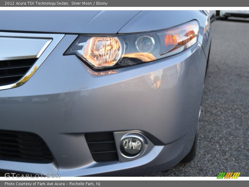 Silver Moon / Ebony 2012 Acura TSX Technology Sedan