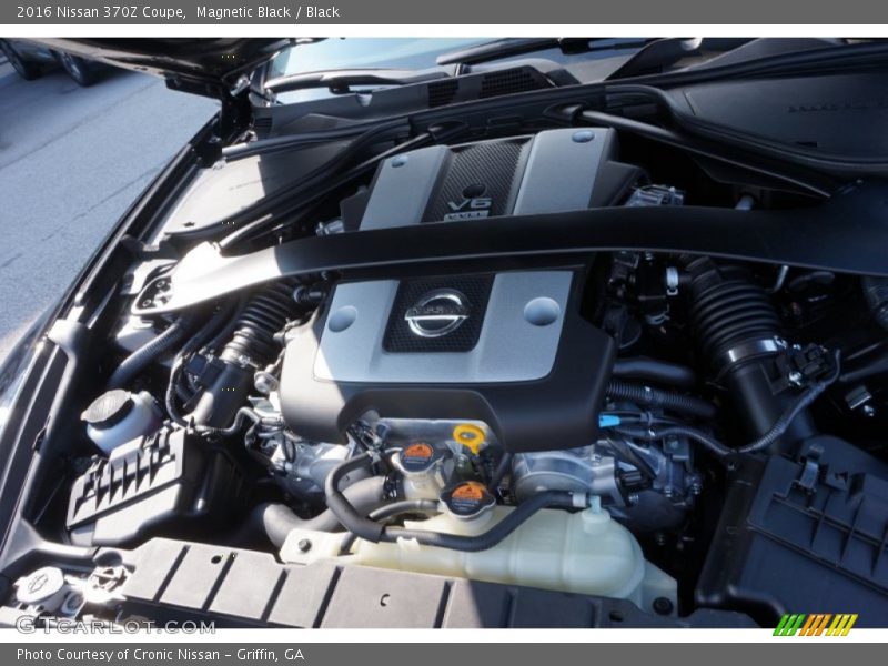 Magnetic Black / Black 2016 Nissan 370Z Coupe