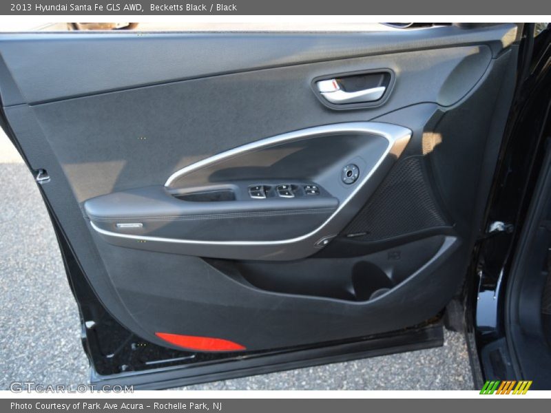 Becketts Black / Black 2013 Hyundai Santa Fe GLS AWD