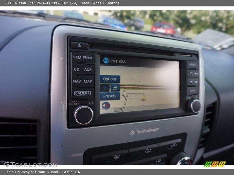 Navigation of 2015 Titan PRO-4X Crew Cab 4x4