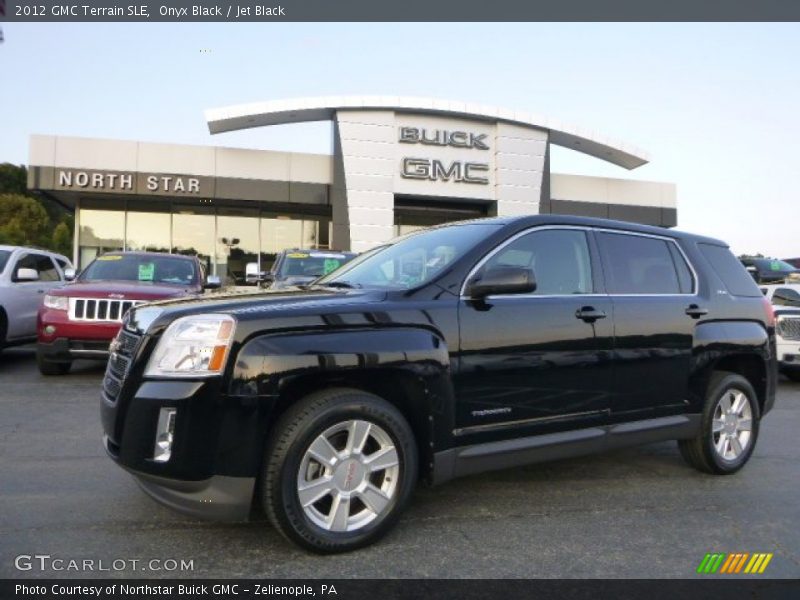 Onyx Black / Jet Black 2012 GMC Terrain SLE