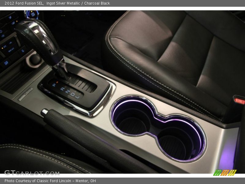 Ingot Silver Metallic / Charcoal Black 2012 Ford Fusion SEL