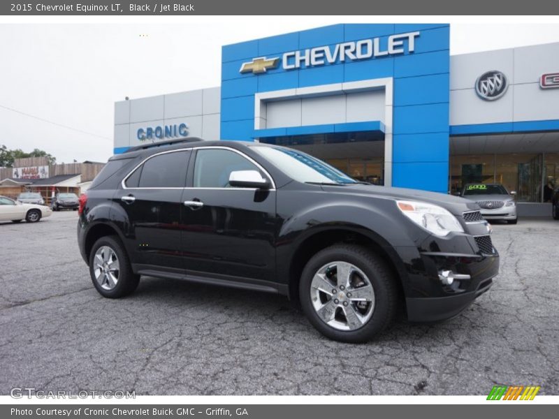 Black / Jet Black 2015 Chevrolet Equinox LT