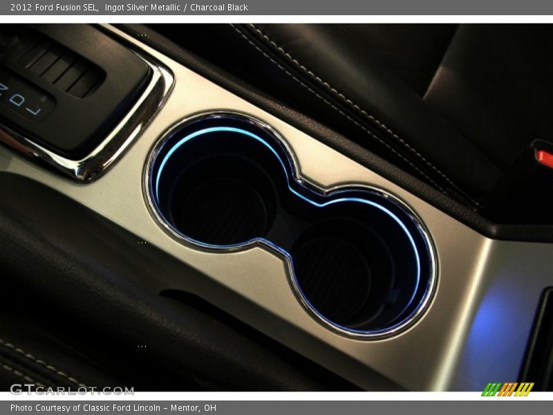 Ingot Silver Metallic / Charcoal Black 2012 Ford Fusion SEL