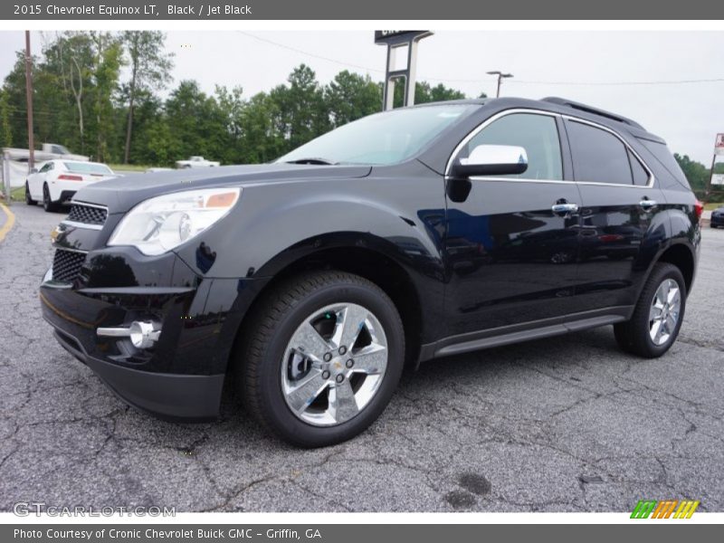 Black / Jet Black 2015 Chevrolet Equinox LT