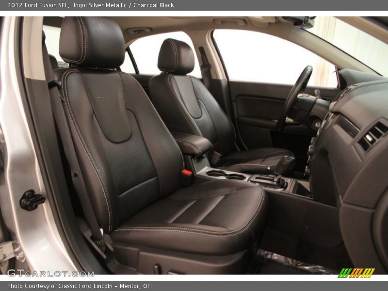 Ingot Silver Metallic / Charcoal Black 2012 Ford Fusion SEL