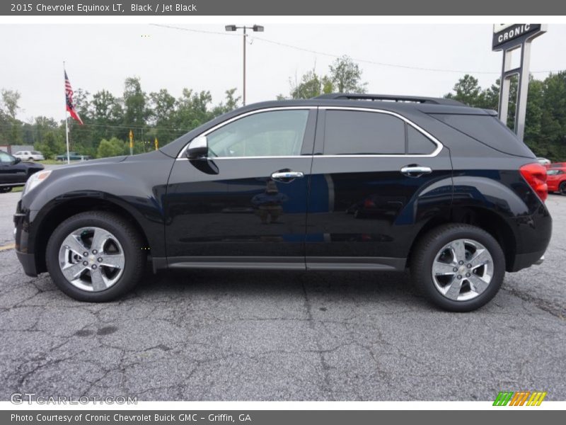Black / Jet Black 2015 Chevrolet Equinox LT
