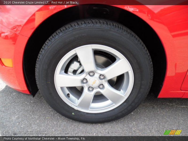 Red Hot / Jet Black 2016 Chevrolet Cruze Limited LT