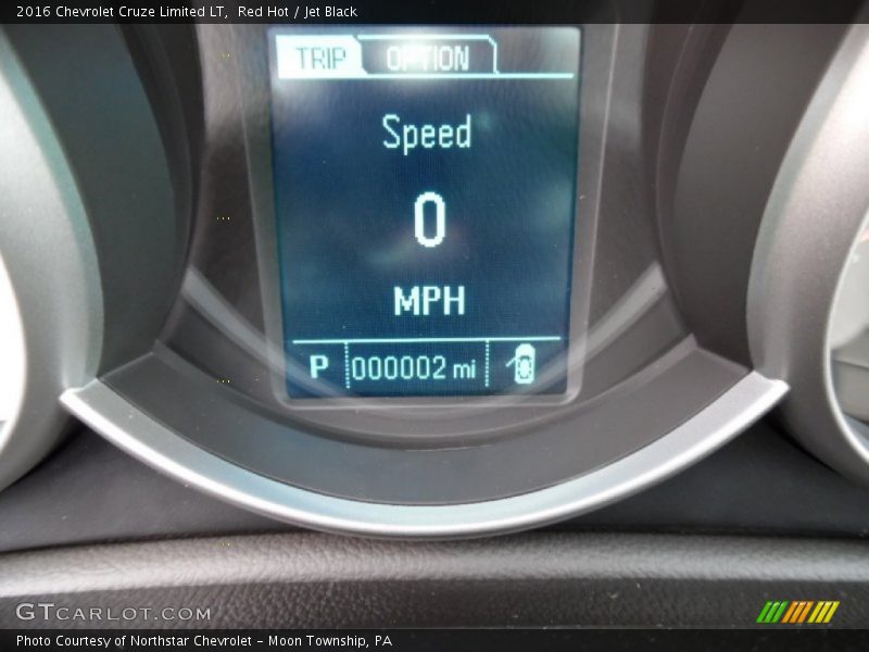 Red Hot / Jet Black 2016 Chevrolet Cruze Limited LT