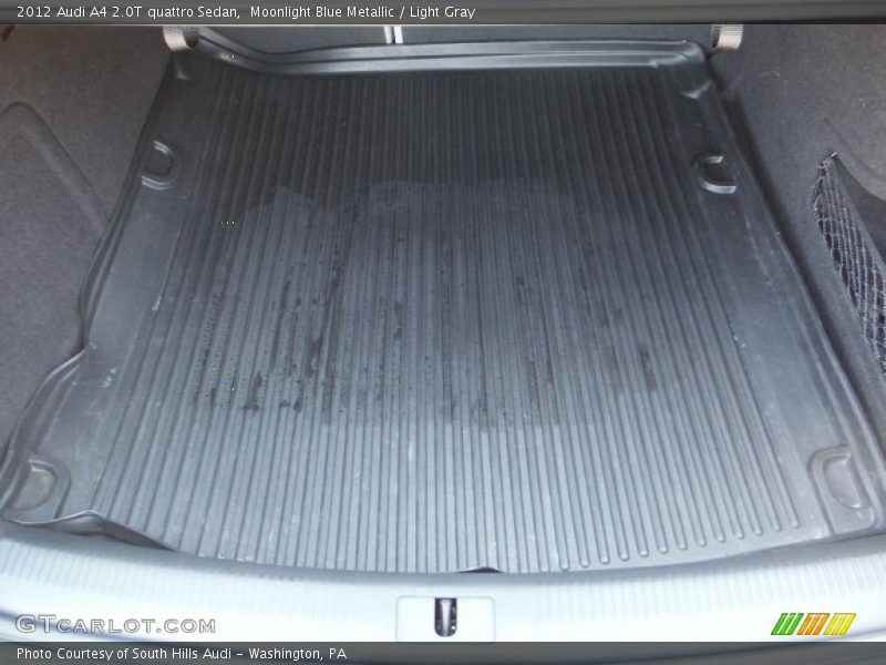 Moonlight Blue Metallic / Light Gray 2012 Audi A4 2.0T quattro Sedan
