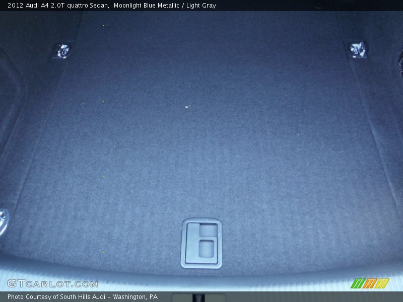 Moonlight Blue Metallic / Light Gray 2012 Audi A4 2.0T quattro Sedan
