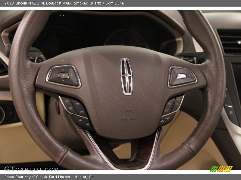 Smoked Quartz / Light Dune 2013 Lincoln MKZ 2.0L EcoBoost AWD