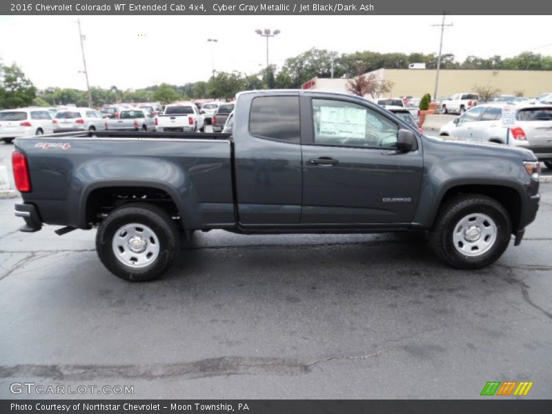  2016 Colorado WT Extended Cab 4x4 Cyber Gray Metallic