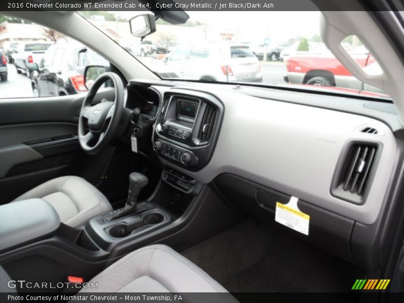 Dashboard of 2016 Colorado WT Extended Cab 4x4