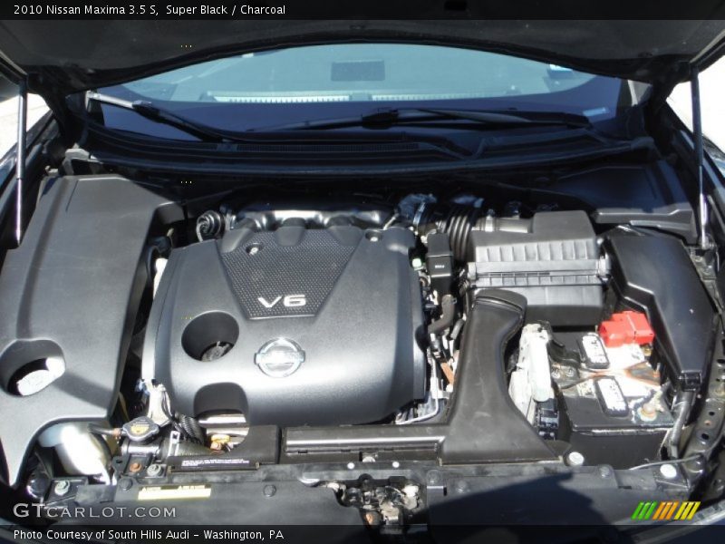 Super Black / Charcoal 2010 Nissan Maxima 3.5 S