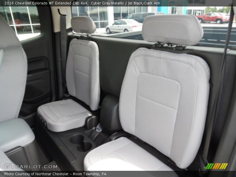 Rear Seat of 2016 Colorado WT Extended Cab 4x4