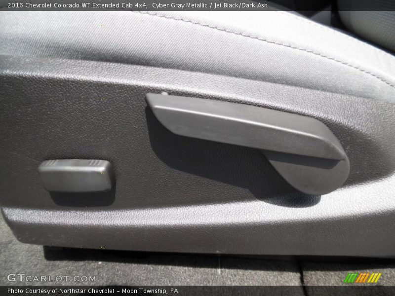 Cyber Gray Metallic / Jet Black/Dark Ash 2016 Chevrolet Colorado WT Extended Cab 4x4