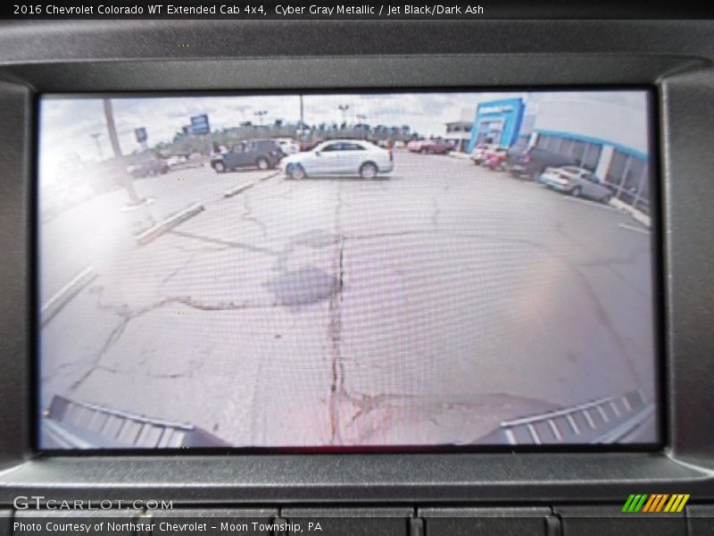Cyber Gray Metallic / Jet Black/Dark Ash 2016 Chevrolet Colorado WT Extended Cab 4x4