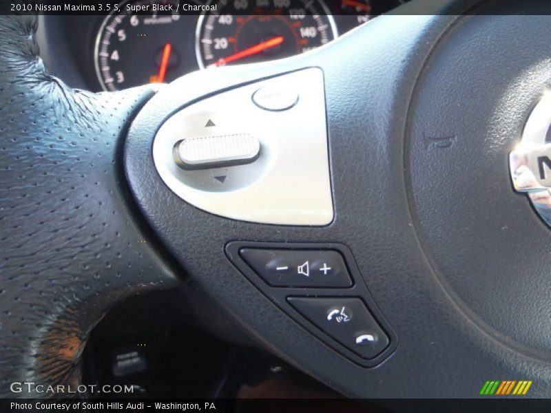 Super Black / Charcoal 2010 Nissan Maxima 3.5 S