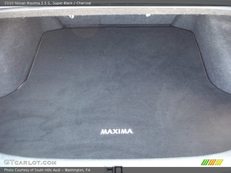 Super Black / Charcoal 2010 Nissan Maxima 3.5 S