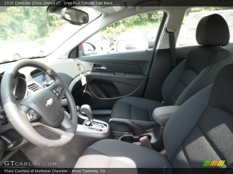 Siren Red Tintcoat / Jet Black 2016 Chevrolet Cruze Limited LT
