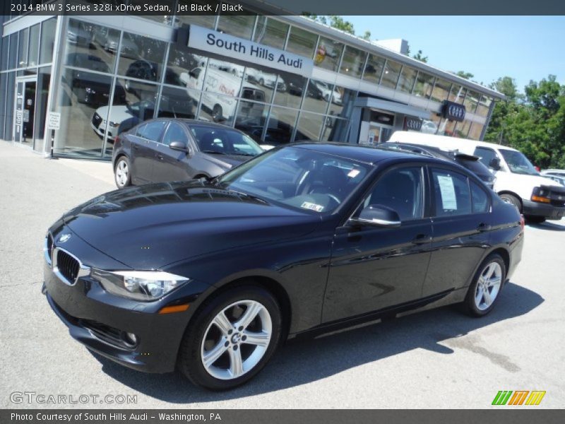 Jet Black / Black 2014 BMW 3 Series 328i xDrive Sedan