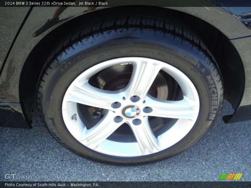 Jet Black / Black 2014 BMW 3 Series 328i xDrive Sedan
