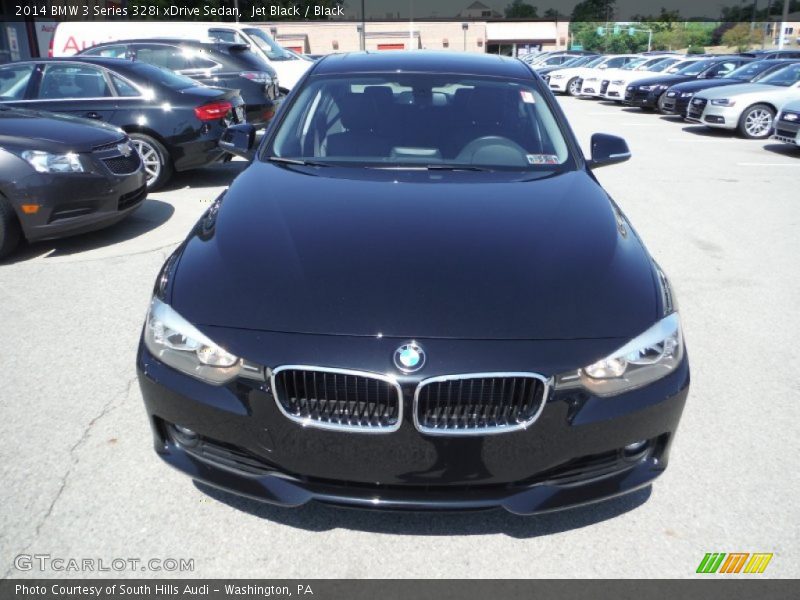 Jet Black / Black 2014 BMW 3 Series 328i xDrive Sedan