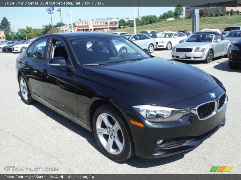 Jet Black / Black 2014 BMW 3 Series 328i xDrive Sedan