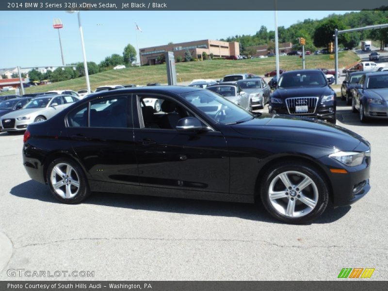 Jet Black / Black 2014 BMW 3 Series 328i xDrive Sedan