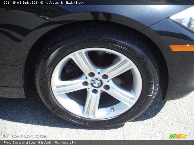 Jet Black / Black 2014 BMW 3 Series 328i xDrive Sedan