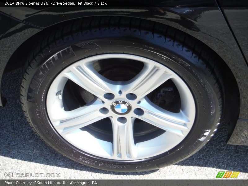 Jet Black / Black 2014 BMW 3 Series 328i xDrive Sedan