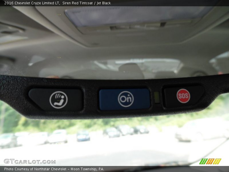 Siren Red Tintcoat / Jet Black 2016 Chevrolet Cruze Limited LT