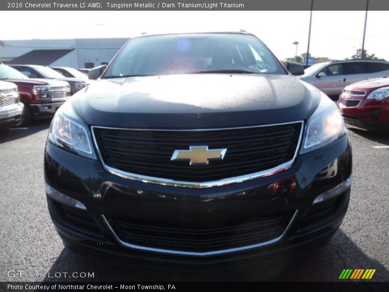 Tungsten Metallic / Dark Titanium/Light Titanium 2016 Chevrolet Traverse LS AWD