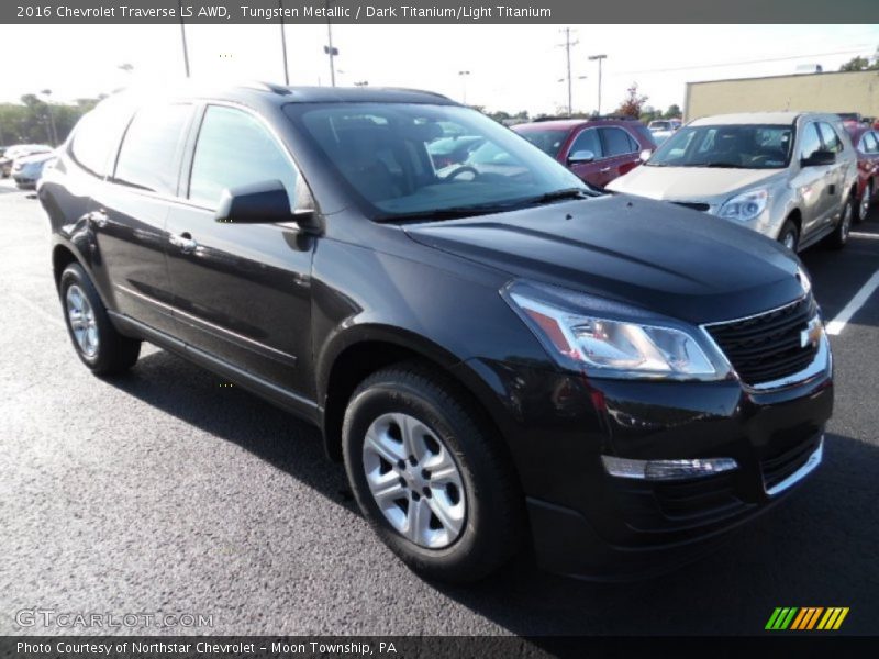 Tungsten Metallic / Dark Titanium/Light Titanium 2016 Chevrolet Traverse LS AWD