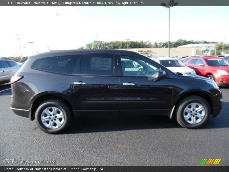 Tungsten Metallic / Dark Titanium/Light Titanium 2016 Chevrolet Traverse LS AWD