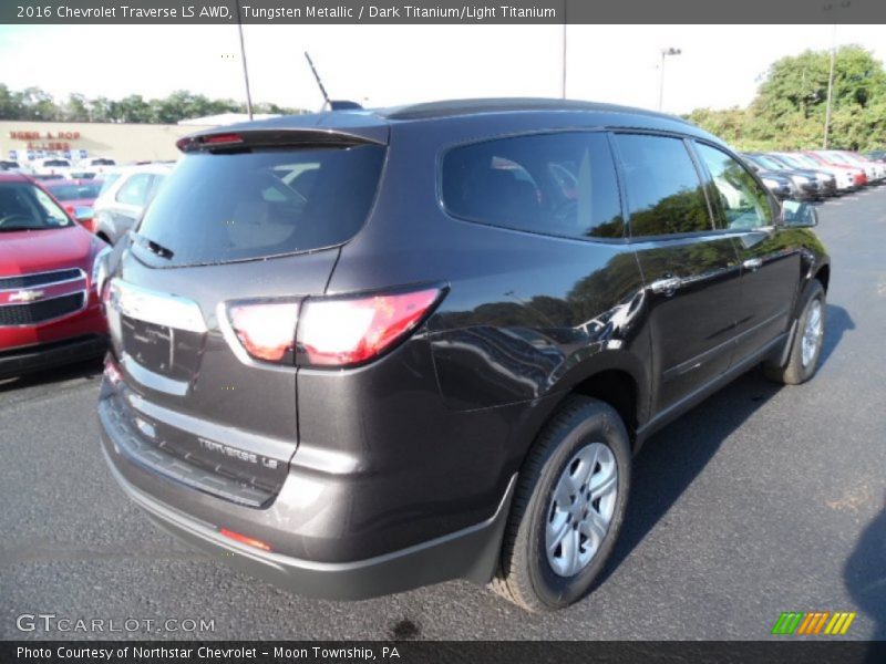 Tungsten Metallic / Dark Titanium/Light Titanium 2016 Chevrolet Traverse LS AWD