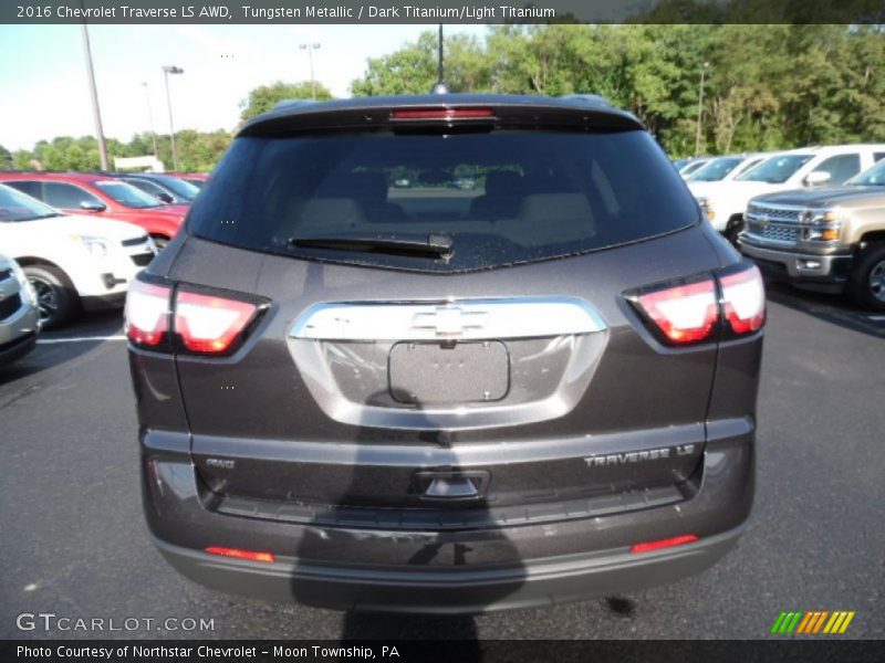 Tungsten Metallic / Dark Titanium/Light Titanium 2016 Chevrolet Traverse LS AWD