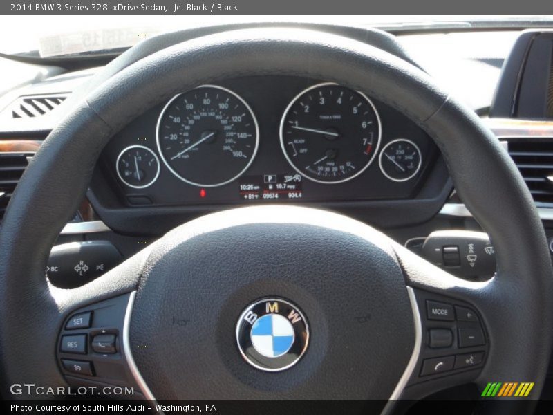 Jet Black / Black 2014 BMW 3 Series 328i xDrive Sedan