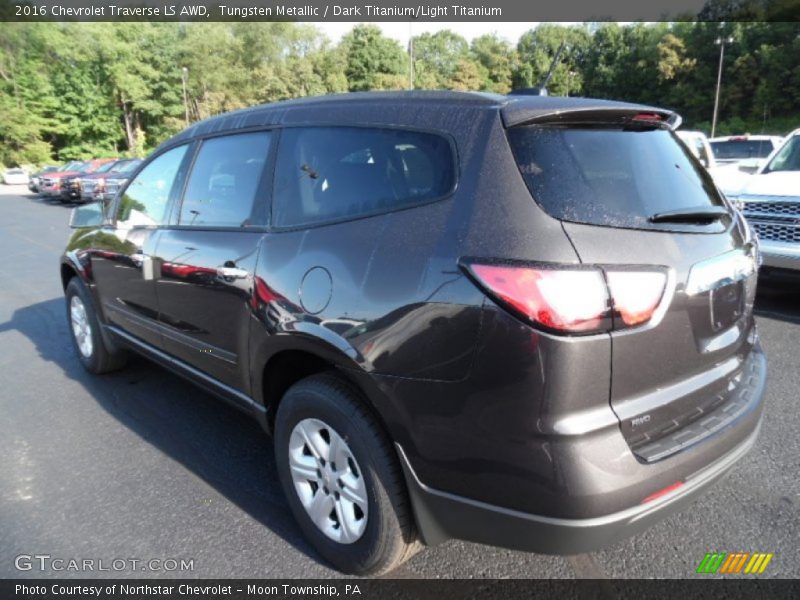 Tungsten Metallic / Dark Titanium/Light Titanium 2016 Chevrolet Traverse LS AWD