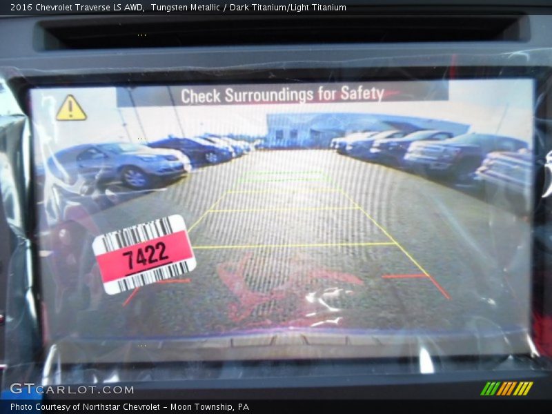 Tungsten Metallic / Dark Titanium/Light Titanium 2016 Chevrolet Traverse LS AWD