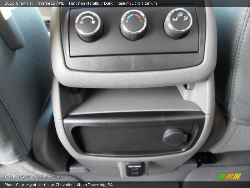 Tungsten Metallic / Dark Titanium/Light Titanium 2016 Chevrolet Traverse LS AWD