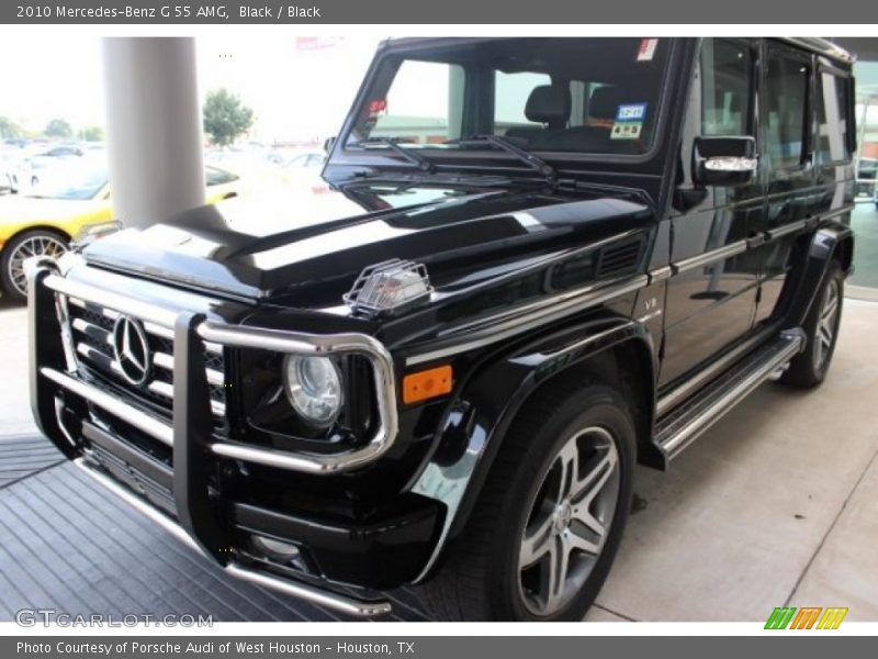 Black / Black 2010 Mercedes-Benz G 55 AMG