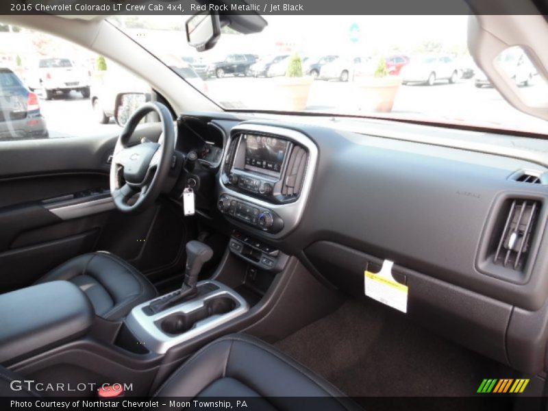Red Rock Metallic / Jet Black 2016 Chevrolet Colorado LT Crew Cab 4x4