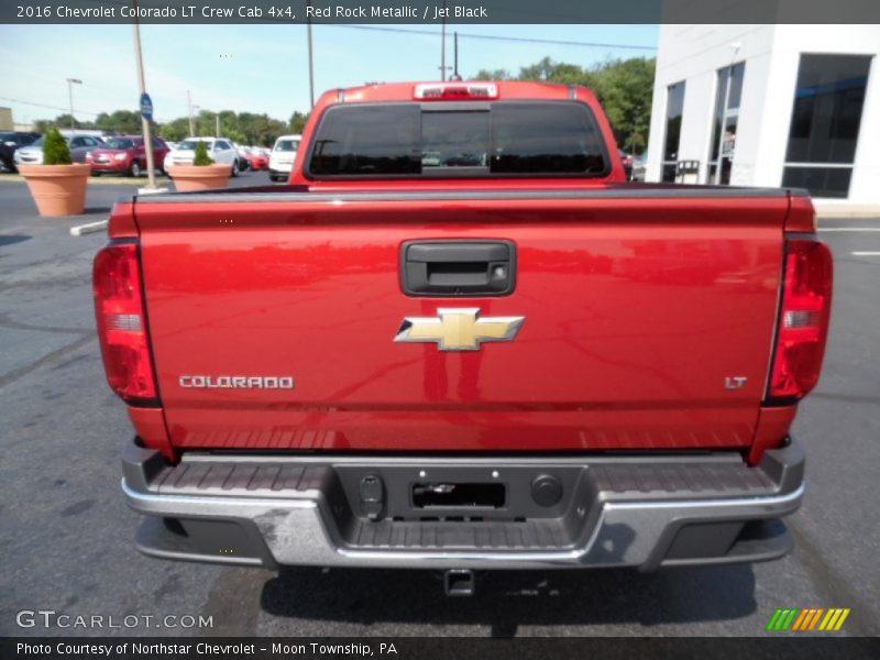 Red Rock Metallic / Jet Black 2016 Chevrolet Colorado LT Crew Cab 4x4