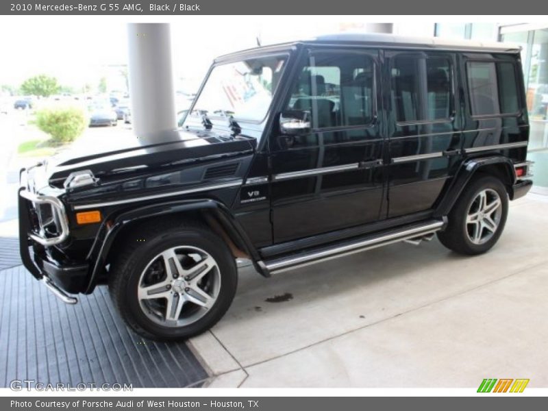 Black / Black 2010 Mercedes-Benz G 55 AMG