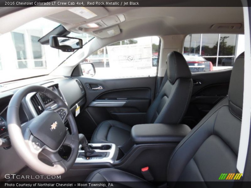 Red Rock Metallic / Jet Black 2016 Chevrolet Colorado LT Crew Cab 4x4